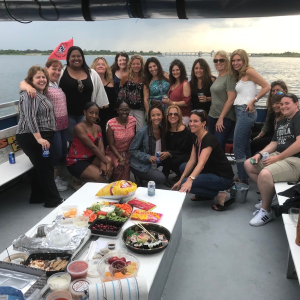 Group posing for a photo