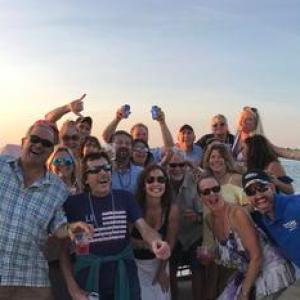 Group posing for a photo