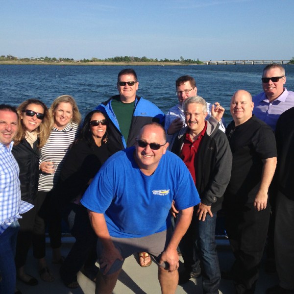 Group posing for a photo