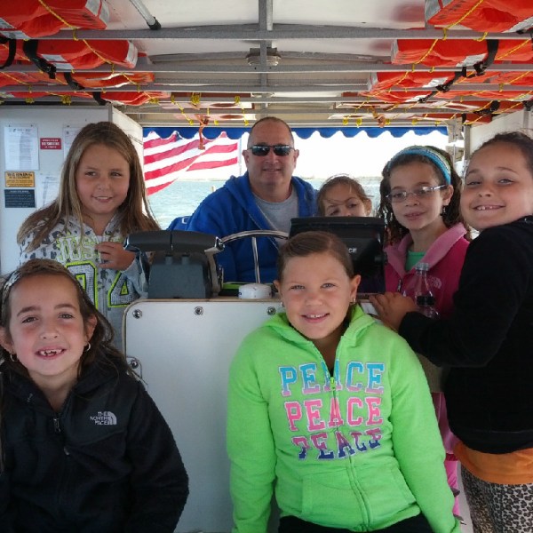 Kids posing for a photo