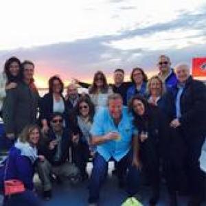 Group posing for a photo